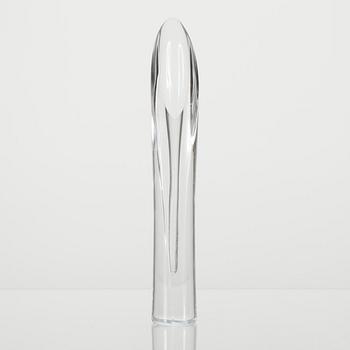 VAS, klart glas "Svärdslilja", Aimo Okkolin Riihimäen Lasi Oy, 1957-62.