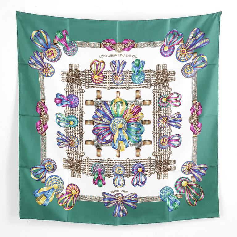 SCARF, Hermès, "Les rubans du cheval".