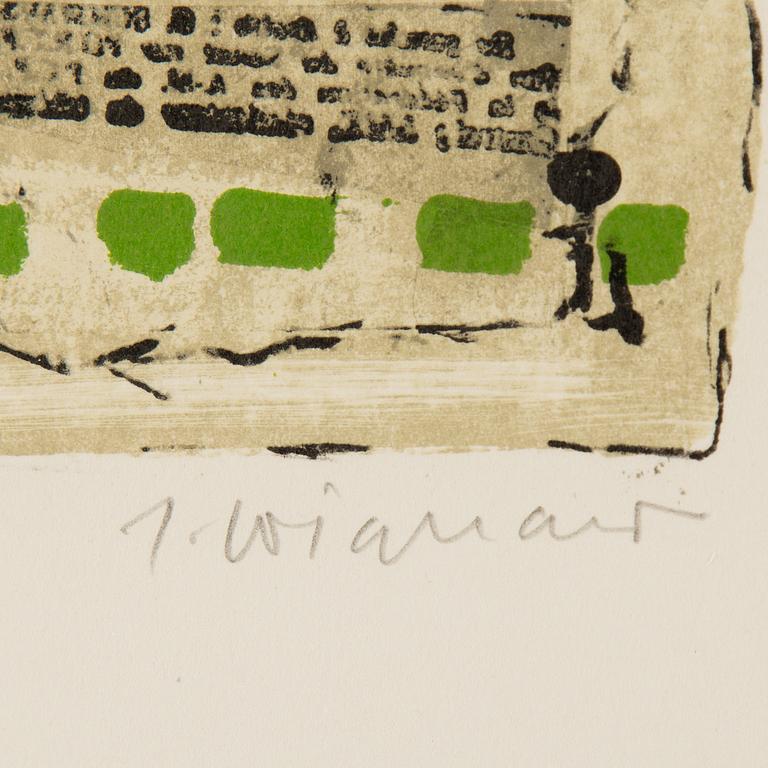 JAMES COIGNARD, lithograph in colours, signed and numbered 25/75.