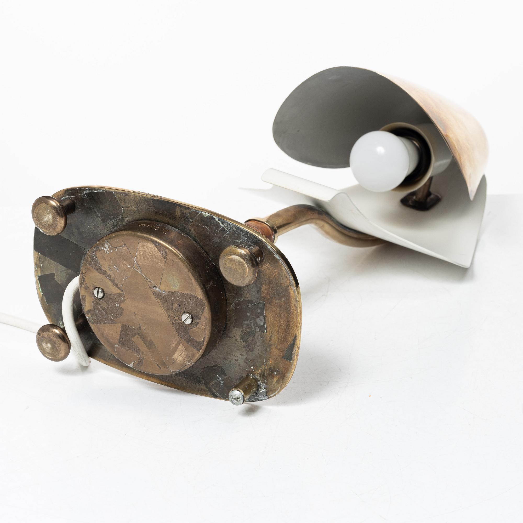 Harald Notini, a table lamp, model "15582", Arvid Böhlmarks Lamp Factory, Stockholm, 1950s.