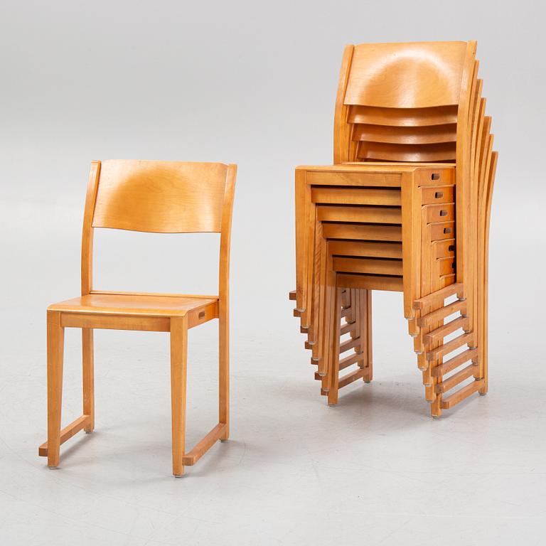 A set of eight chairs, mid 20th Century.