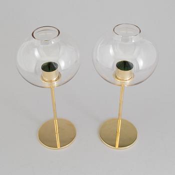 Two Hans-agne Jakobsson candle lanterns, for Markaryd, second half of the 20th century.