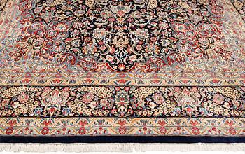 Rug, Kirman, southeastern Iran, approximately 387 x 294 cm.