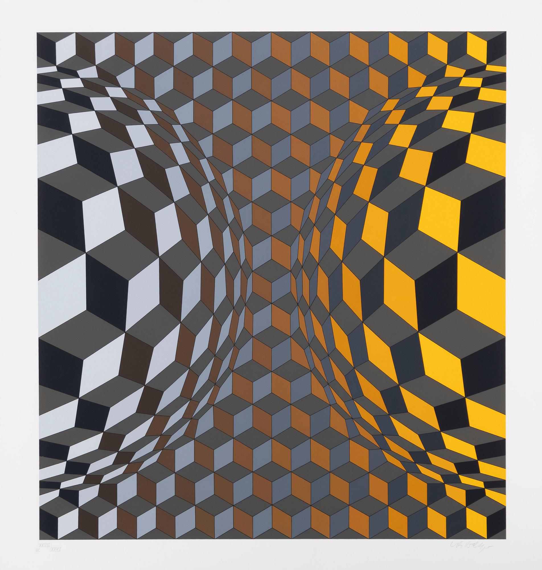 Victor Vasarely, "Louisiana 4".