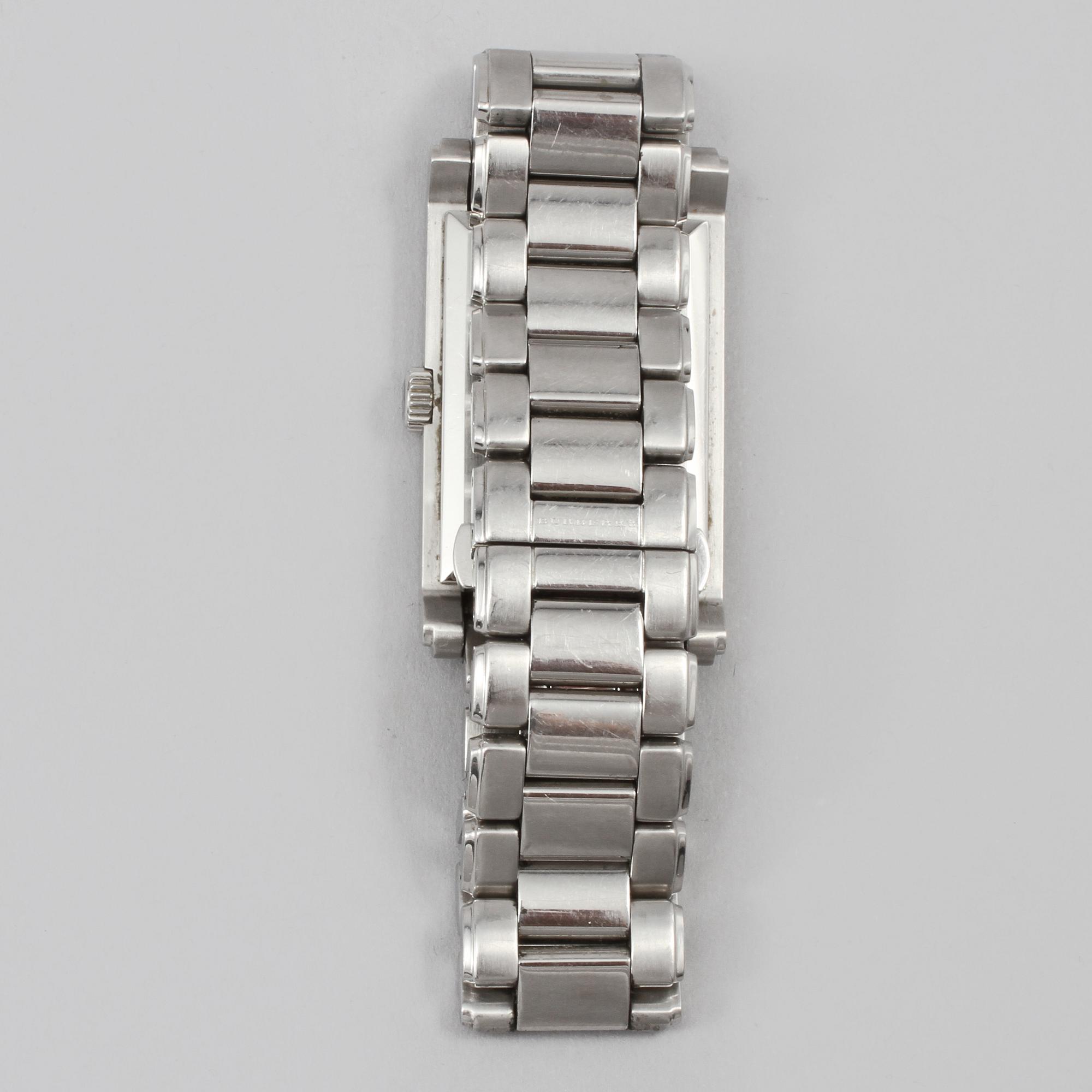 ARMBANDSUR, stål, Burberry, sent 1900-tal/tidigt 2000-tal.