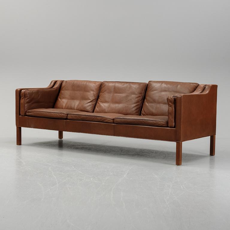 Børge Mogensen, a model 2213 sofa, Fredericia Stolefabrik, Denmark.