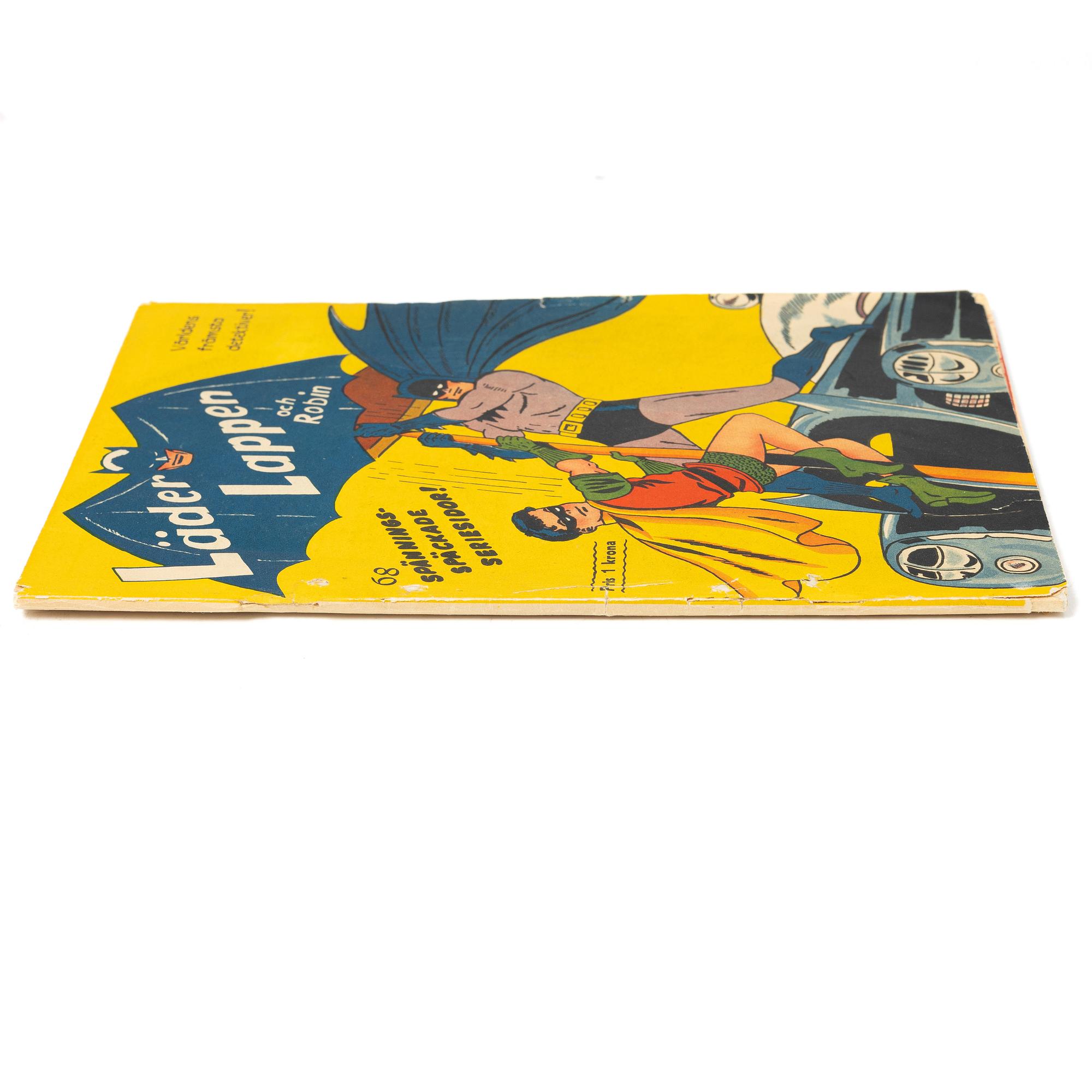 Comic book, “Batman and Robin”, No. 1, 1950.
