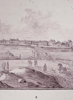 Tebord med fajansbricka, 1700-talets slut, Sengustavianskt.