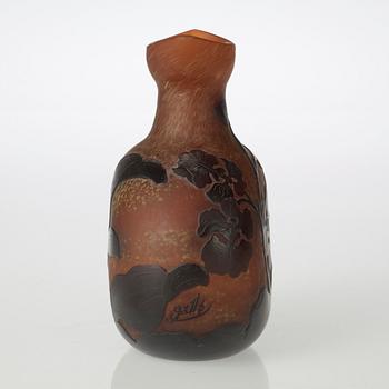 VAS, glas, Emile Gallé, Nancy, Frankrike, jugend, 1900-talets början.