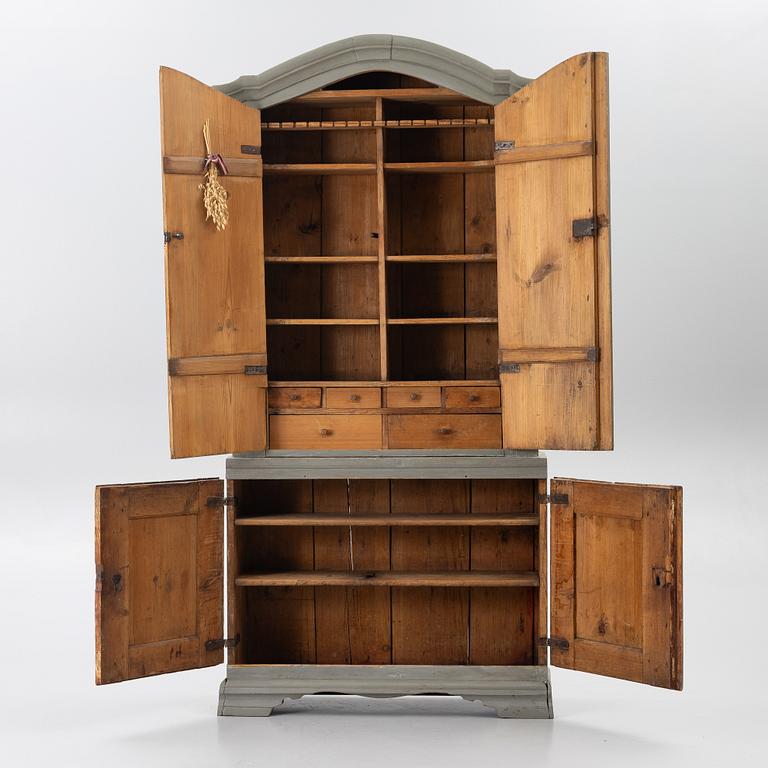 A Rococo style cabinet, 18th-19th century.