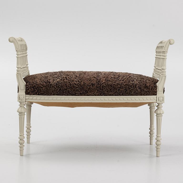 Banquet chair, Gustavian style, late 19th century.