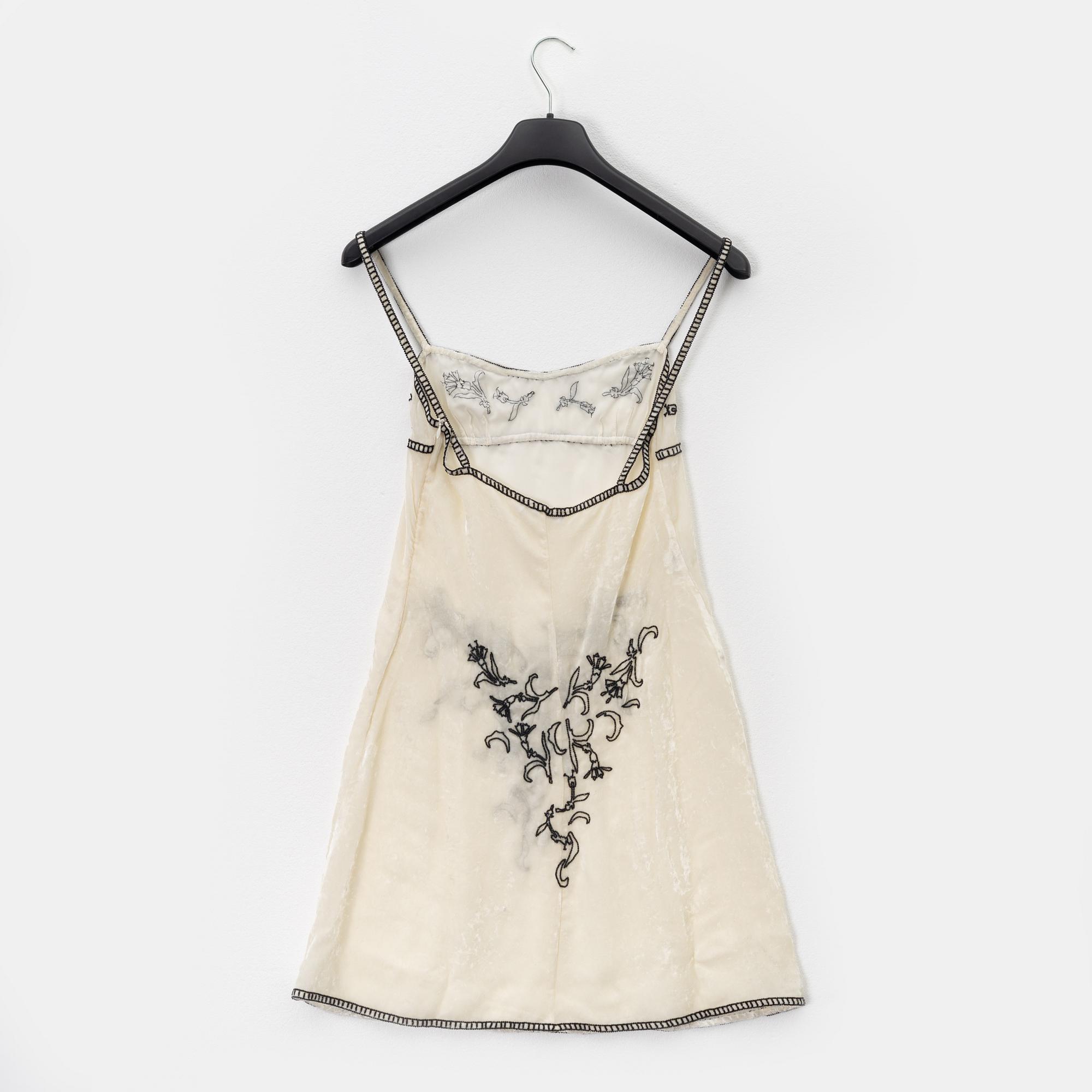 Prada, klänning med strumpbyxor, storlek 40.