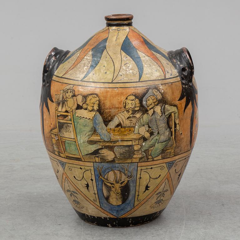 A ceramic jar, second half of the 19th century.