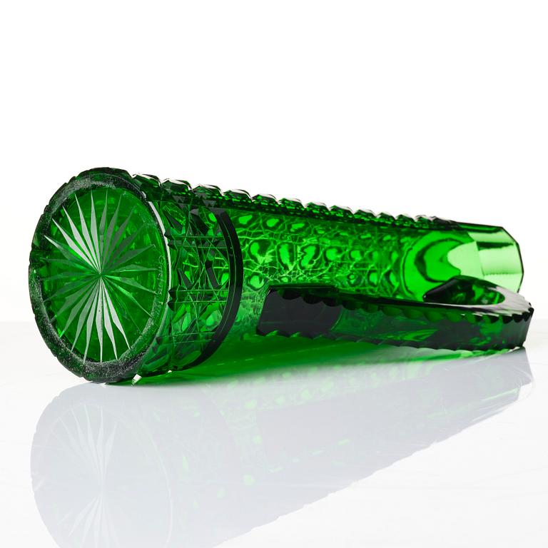 Likörservis, glas, en karaff och sex glas, Murano,  samt kanna,, 1900-tal.