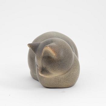 Lisa Larson, skulptur, stengods, "Moses", K-Studion, signerad.