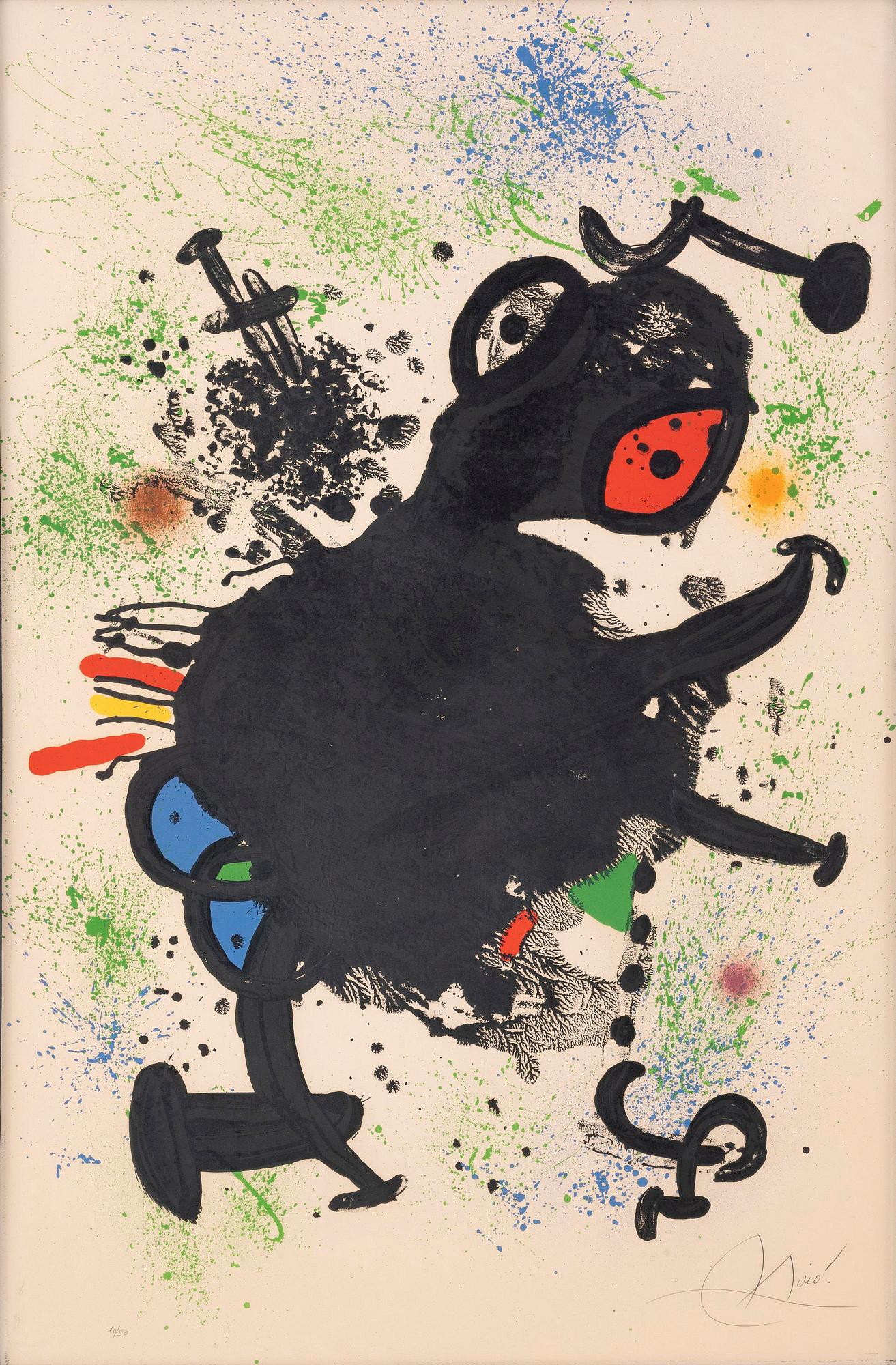 Joan Miró, "Le rhinocérine".