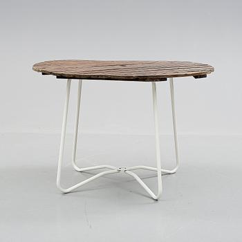 TRÄDGÅRDSGRUPP, bord samt 5 stolar, Grythyttan samt Stockholms Bryggerier.