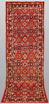 A runner, Hamadan, ca 256 x  83 cm.