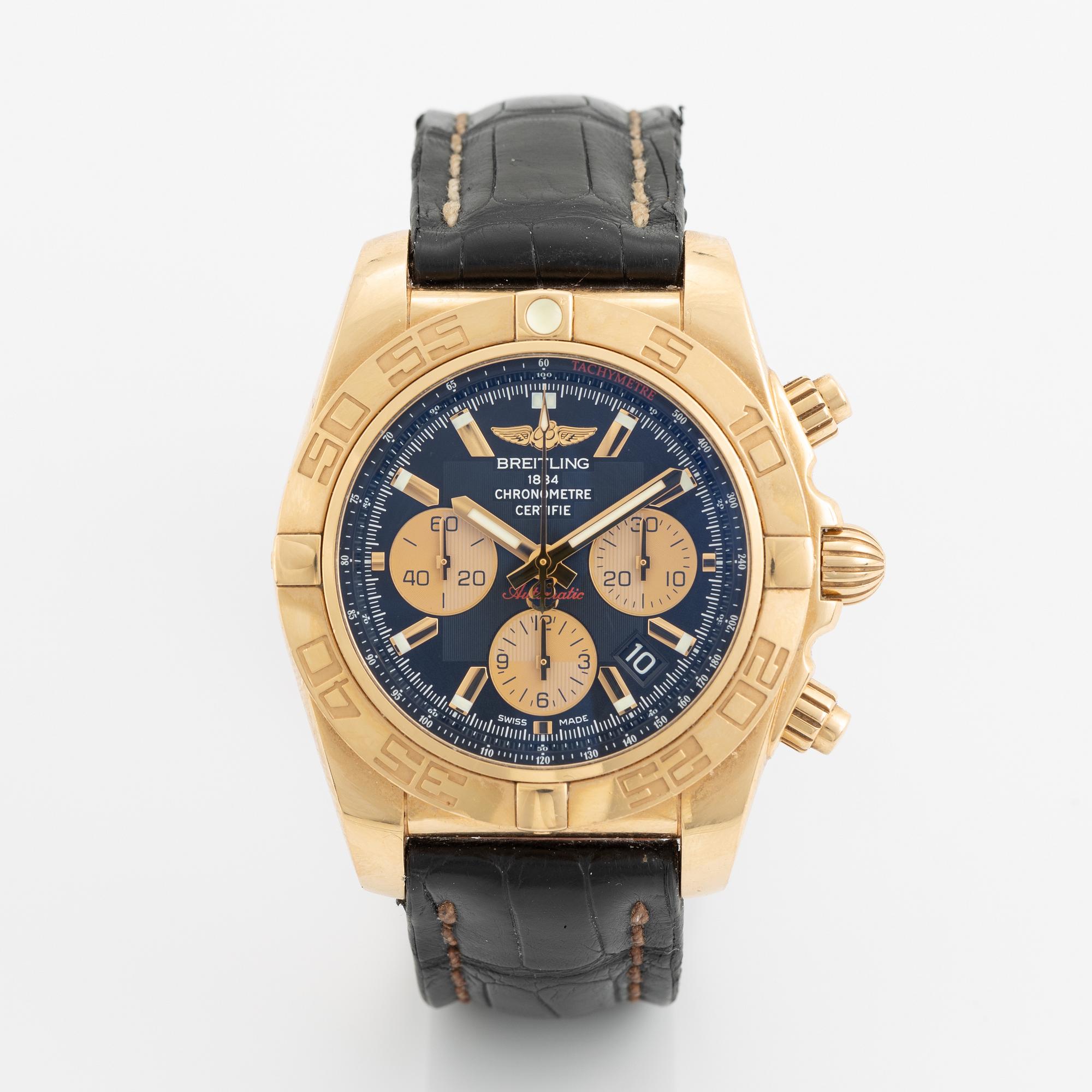 Breitling, Chronomat 44, armbandsur, kronograf, 43,5 mm.