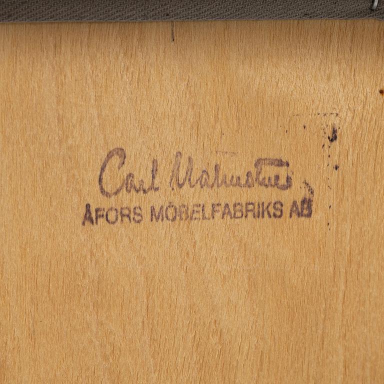 Carl Malmsten, matgrupp, 7 delar, "Herrgården", Åfors Möbelfabrik, 1900-talets andra hälft.