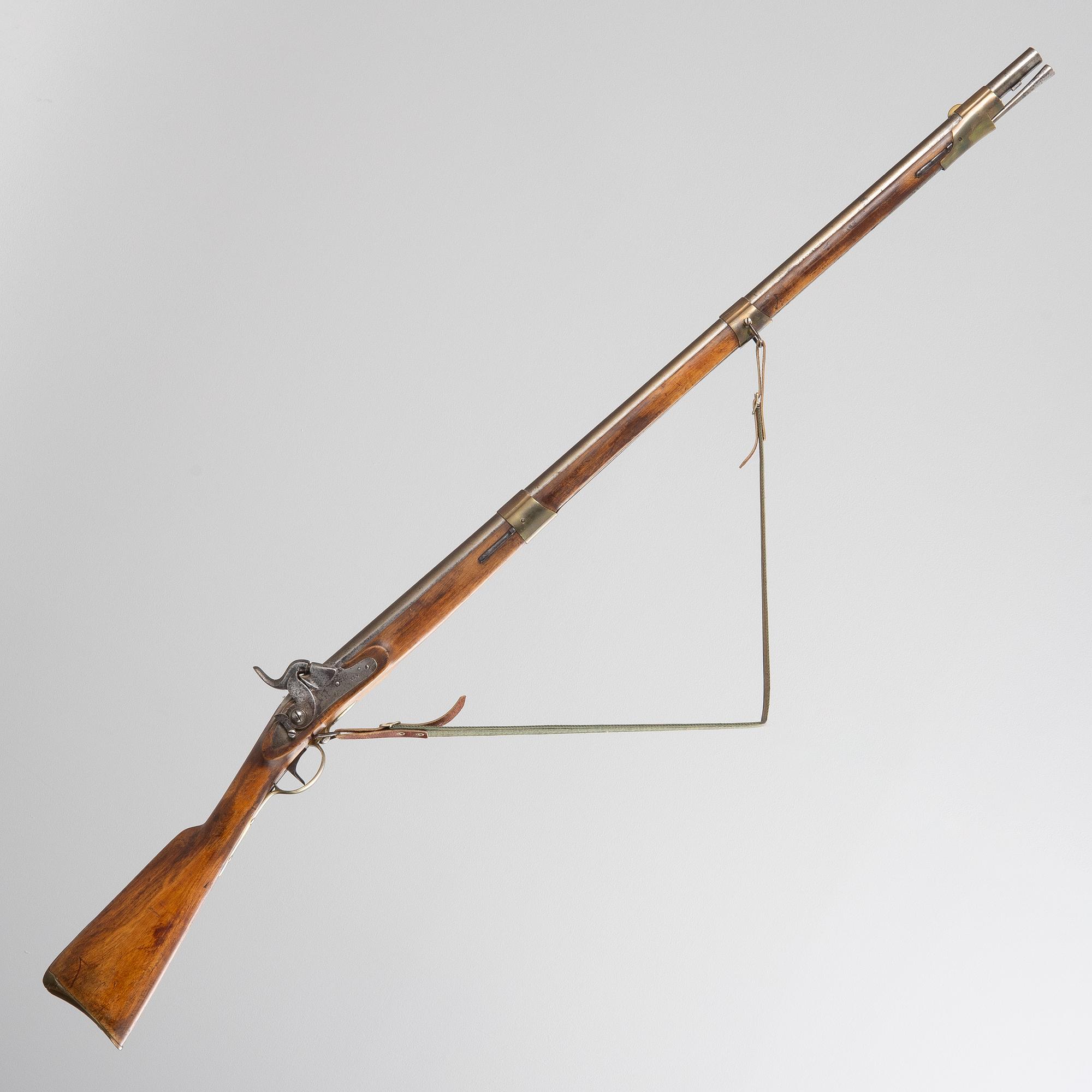 Slaglåsgevär svenskt m/1815-45.