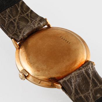 ARMBANDSUR, Alpina, guld på stål, ca 1960-tal.