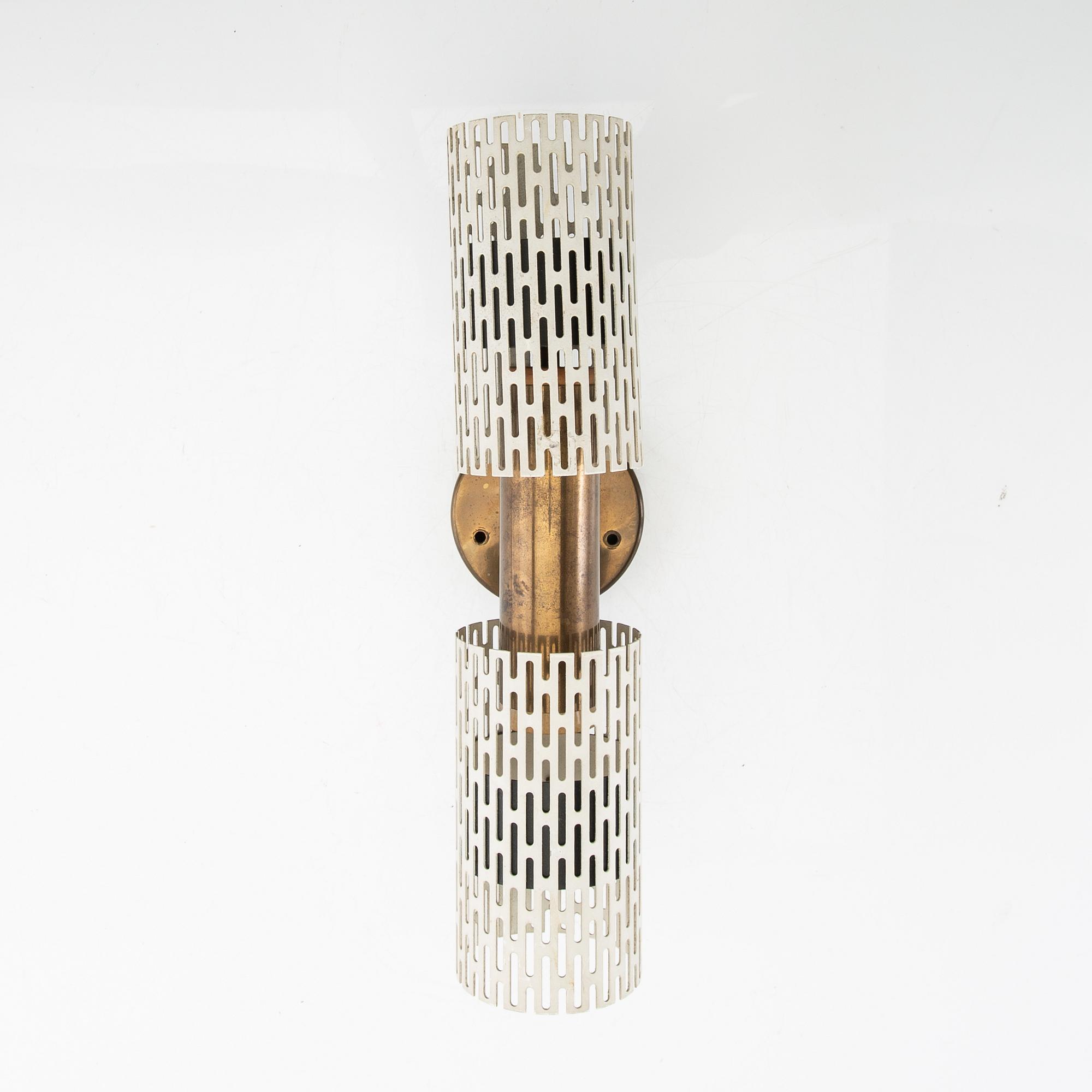 Harald Notini, Wall lamp, model "11262", Böhlmarks, 1940s/1950s.