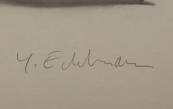 YRJÖ EDELMANN, färglitografi, signerad och numrerad 114/175.
