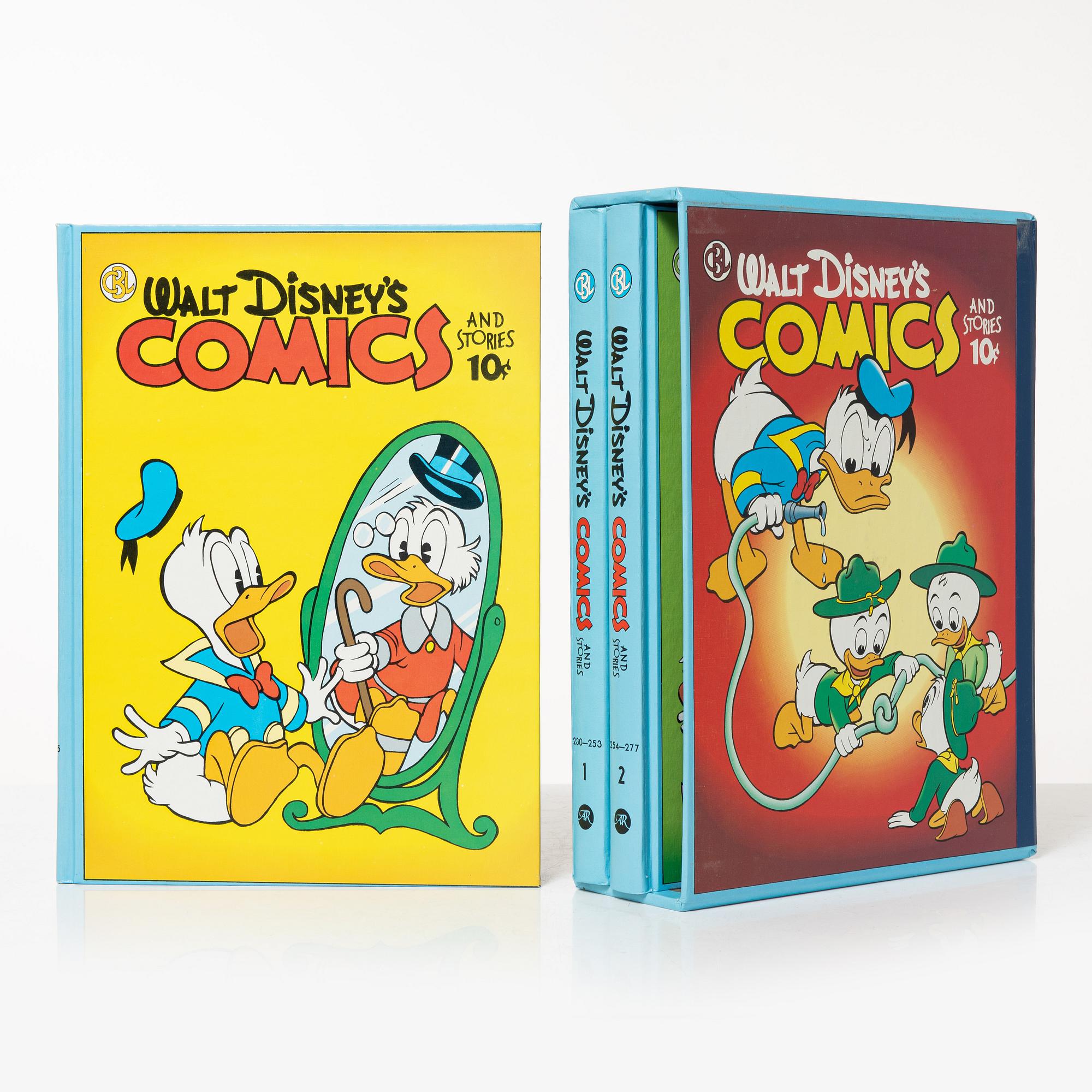 Carl Barks library, 30 volymer, Walt Disney, Another Rainbow Publishing, USA, 1980-tal.