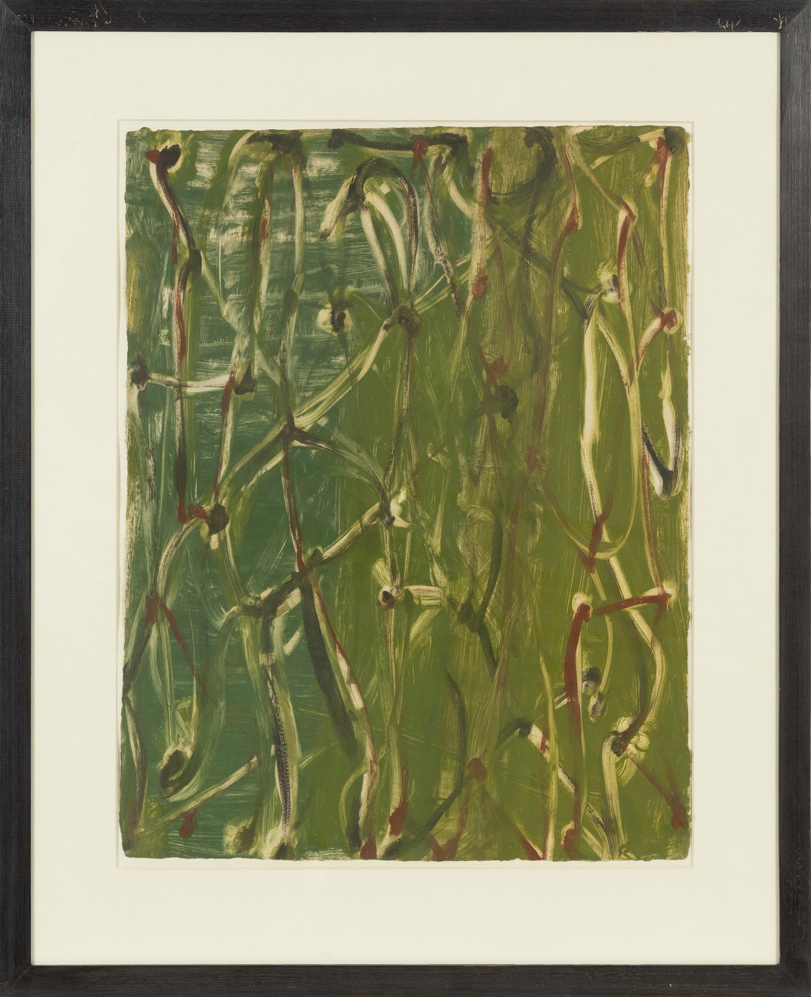 Christopher le Brun, monotype, signed.