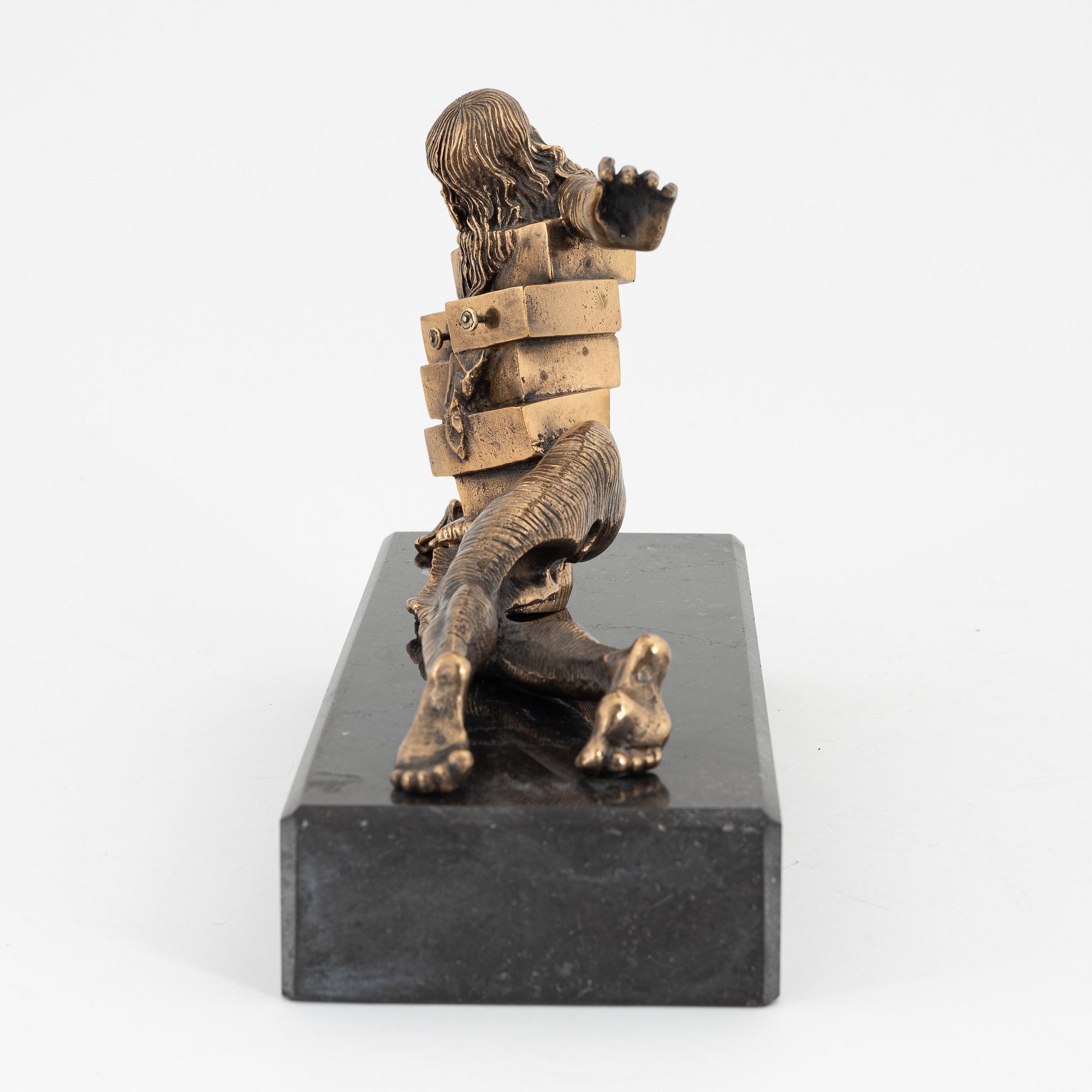 Salvador Dalí, a bronze sculpture, signed B-129/330.