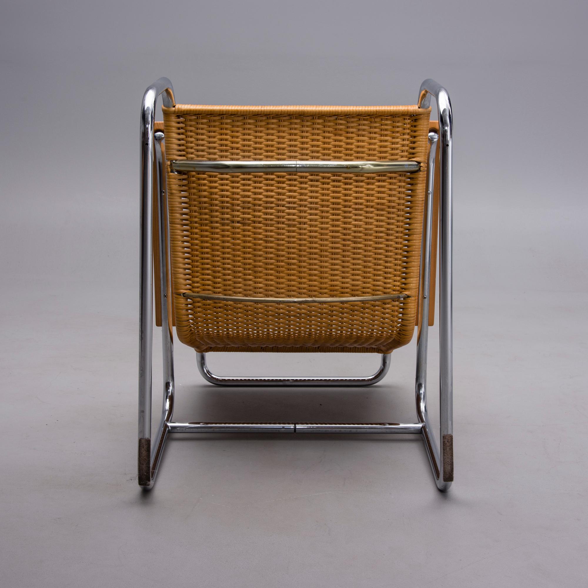 FÅTÖLJ, S35, Marcel Breuer. Inhandlad på Artek 1970-tal.