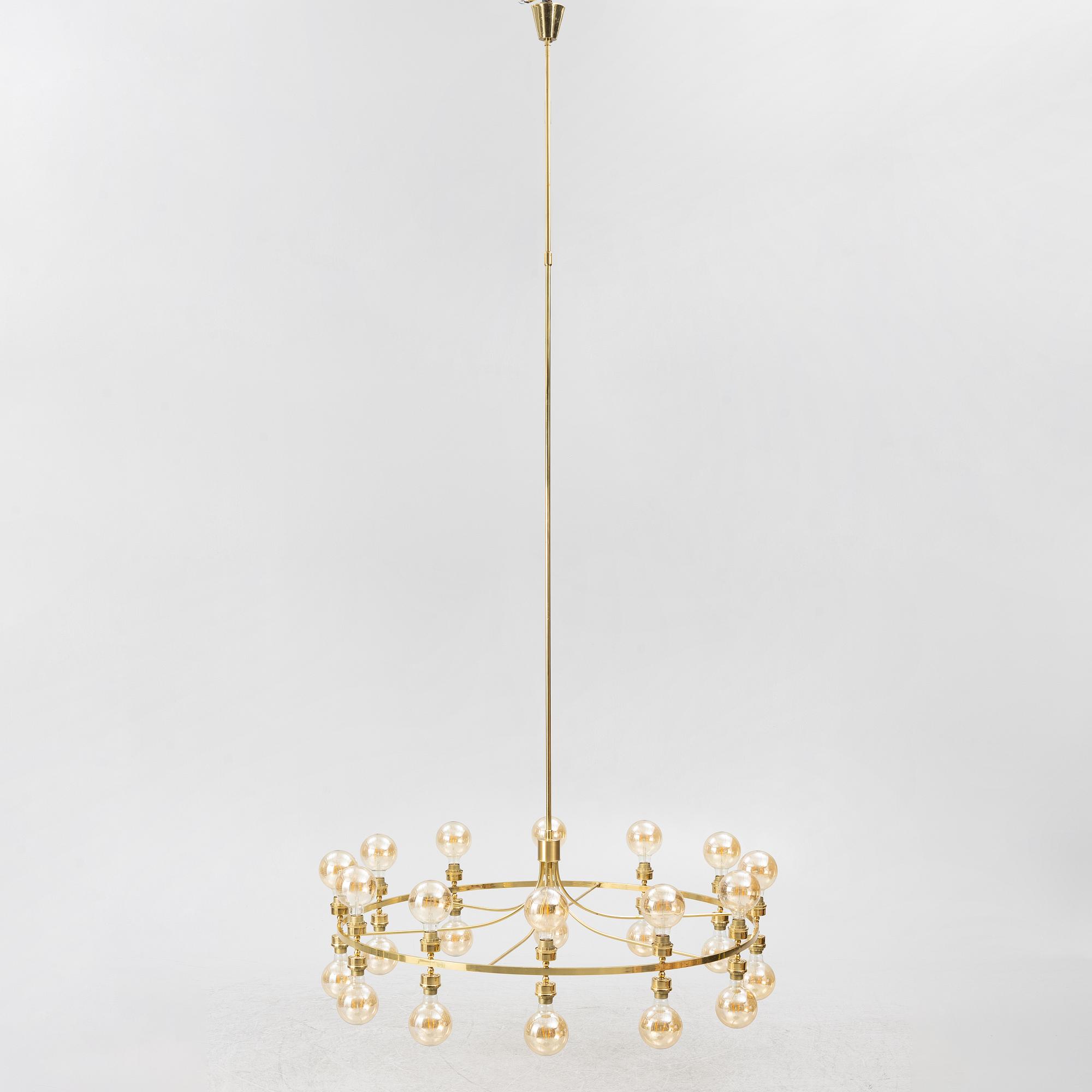 Takkrona, 1900-talets andra hälft.