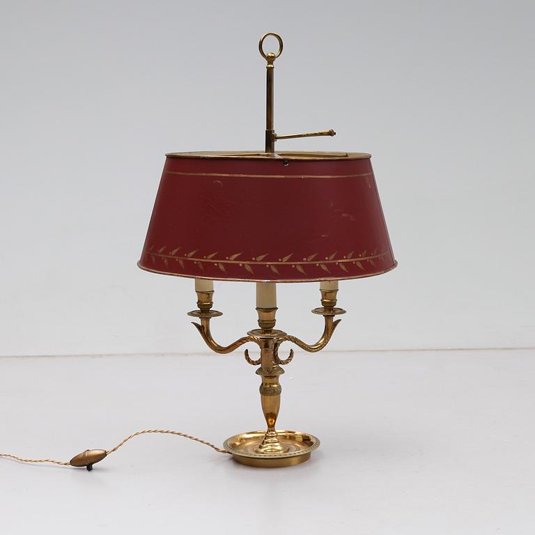 BUILOTTELAMPA, emirestil, mässing, 1900-tal.