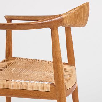 Hans J. Wegner, karmstol, "The Chair" modell "JH 501", Johannes Hansen, Danmark 1950-60-tal.