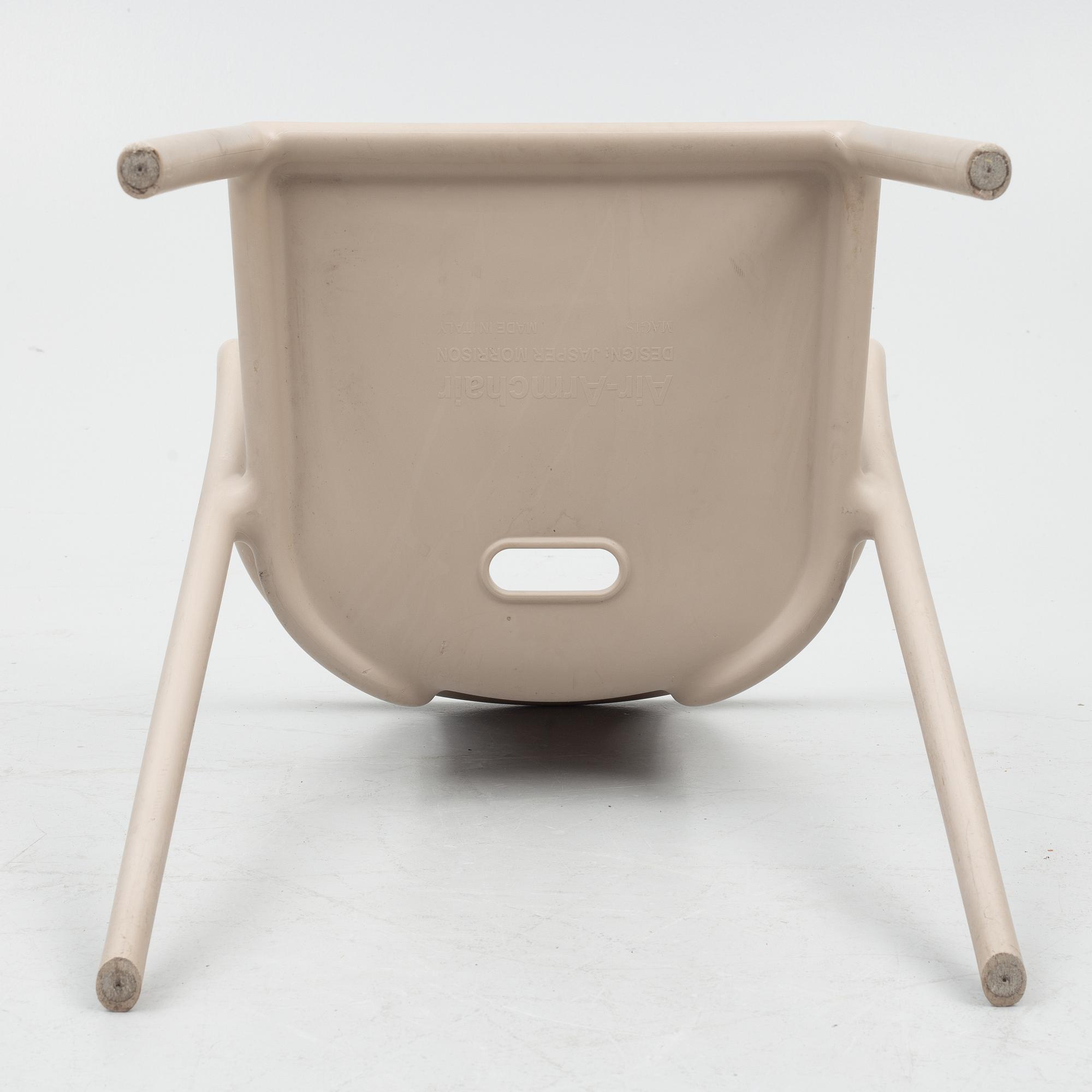 Jasper Morrison, karmstolar, 4 st, "Air", Magis, Italien.