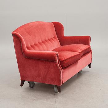 SALONGSMÖBLEMANG, 3 delar, 1900-talets mitt.