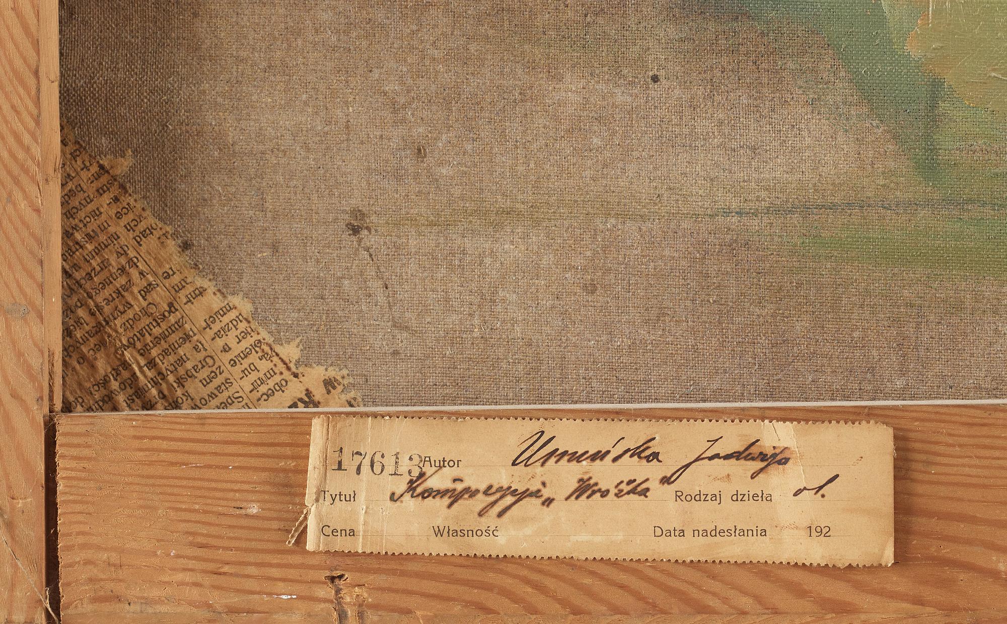 Jadwiga Uminska, The Cardplayer.