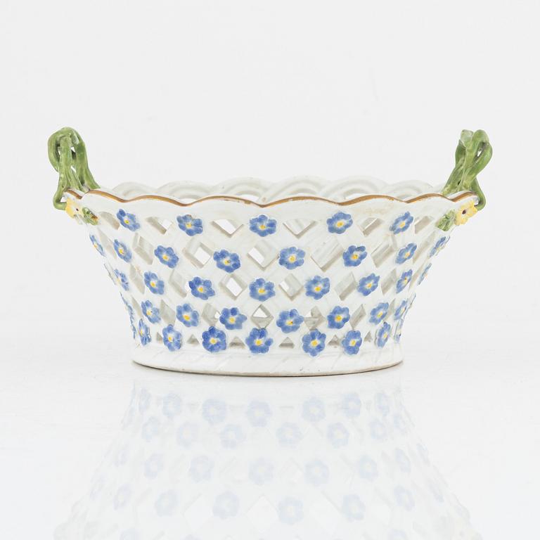 Gallerskål, porslin, Meissen, Punktzeit (1756-1773).