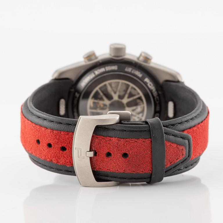 Porche design, armbandsur, flyback-kronograf, 42 mm.