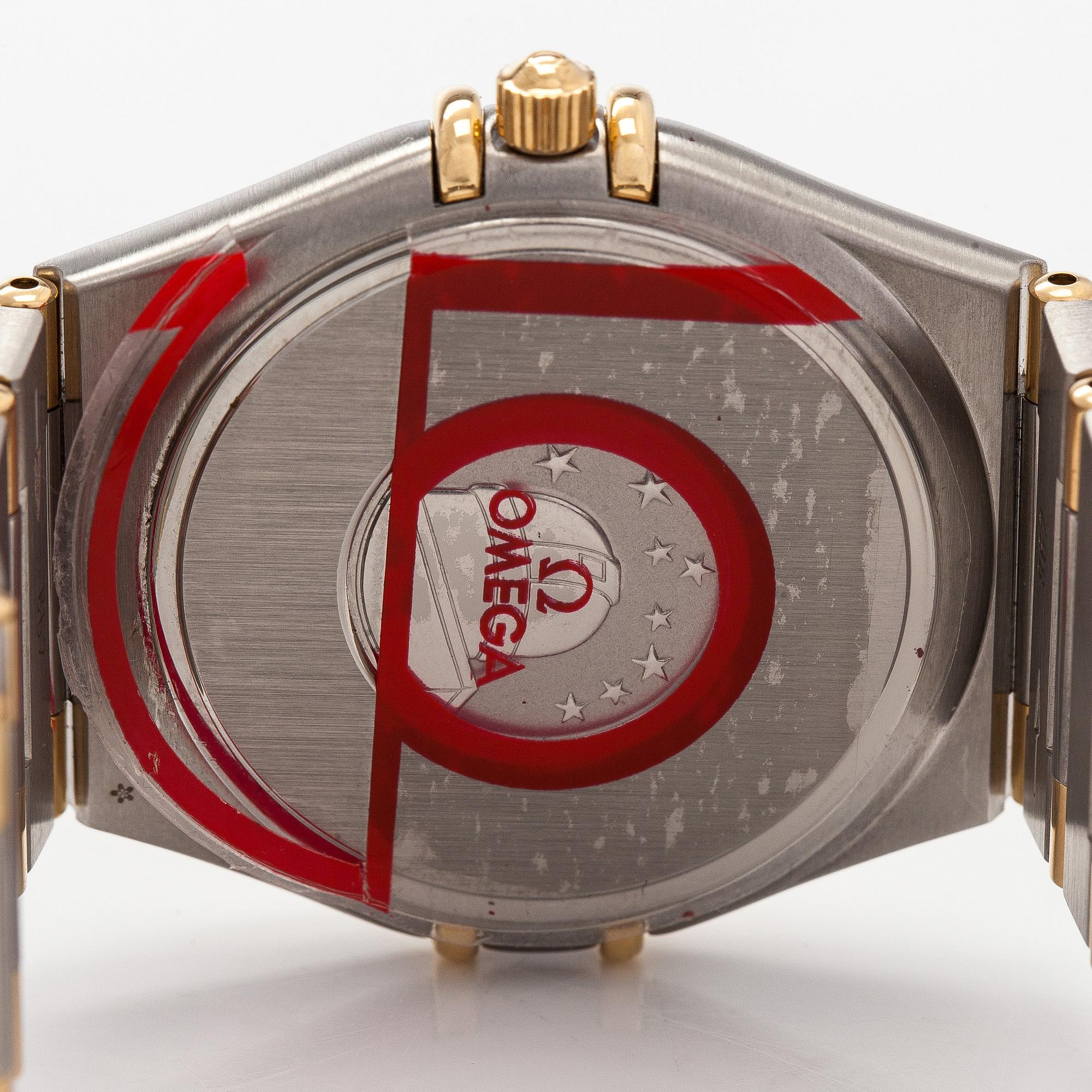 Omega, Constellation, 33 mm, steel / gold, quartz.