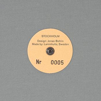 Jonas Bohlin, "Stockholm", fåtölj, ed. 005, Lammhults.