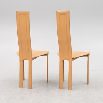 Giorgio Cattelan, chairs, 6 pieces, Italy, 1980s.