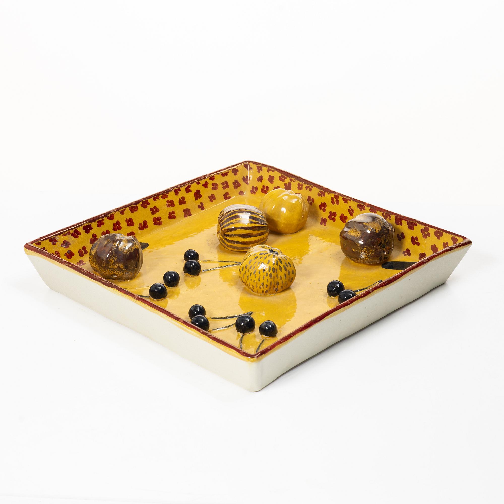 Timo Sarvimäki, a dish, Rörstrand, 1973.