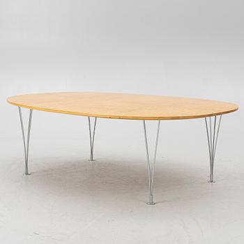 Bruno Mathsson, a 'Superellips' coffee table, Bruno Mathsson International, Sweden, second half of the 20th century.