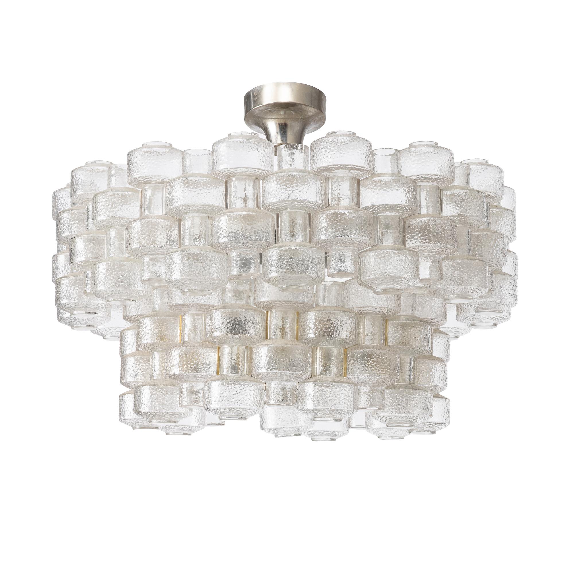 Gert Nyström, a “Festival” ceiling lamp, Fagerhult, 1960s–70s.