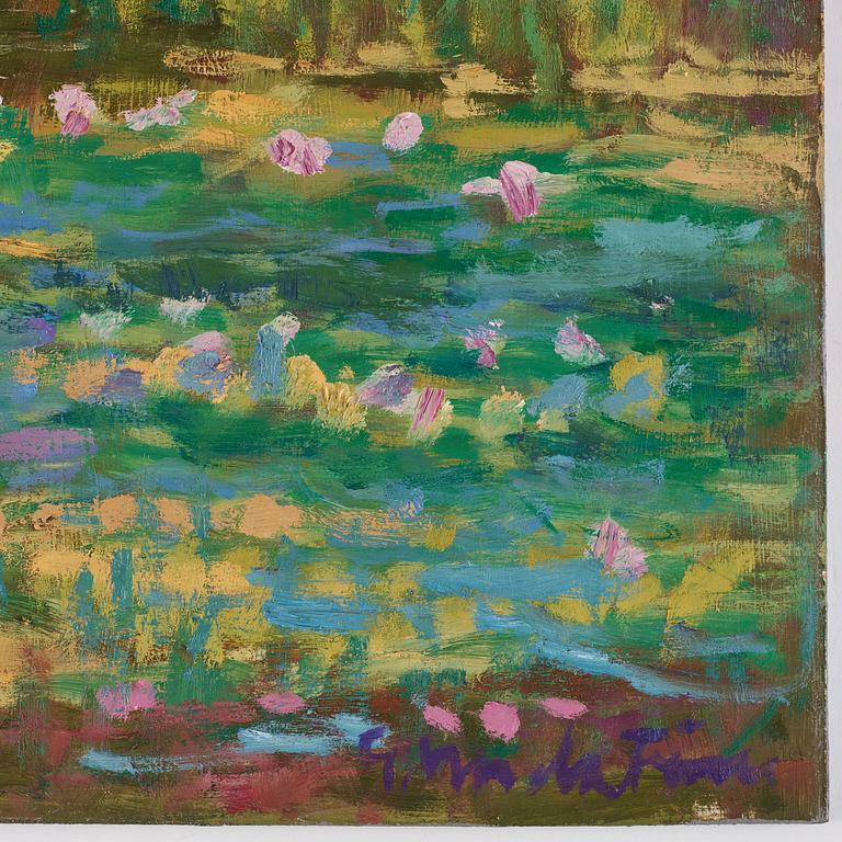 Gerhard Nordström, Water Lilies.