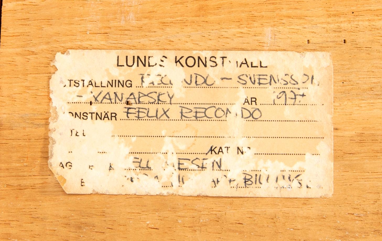 Felix Recondo, "Reclining Couple".