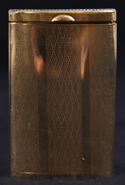 TÄNDSTICKSASK, mestadels 18K guld, 1929, tot vikt 33 gram.