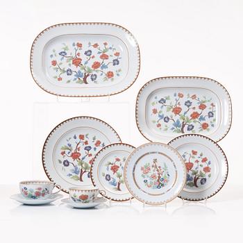 Kaffe- och teservis, 54 delar, "Lotus", Rörstrand, 1900-talets andra hälft.